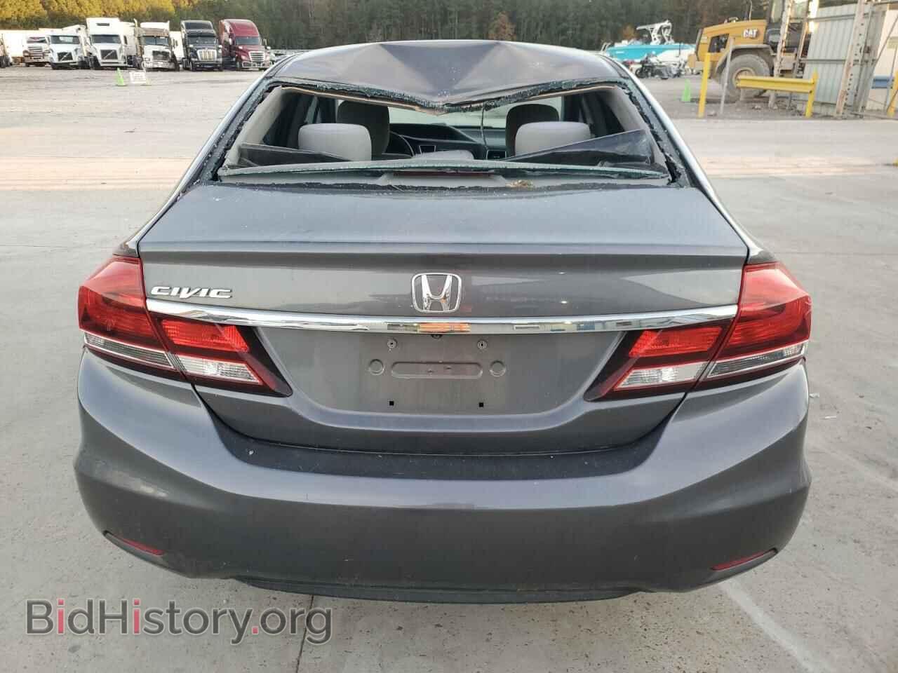2014 HONDA CIVIC - VIN: 19XFB2F51EE026169 - Фото 6