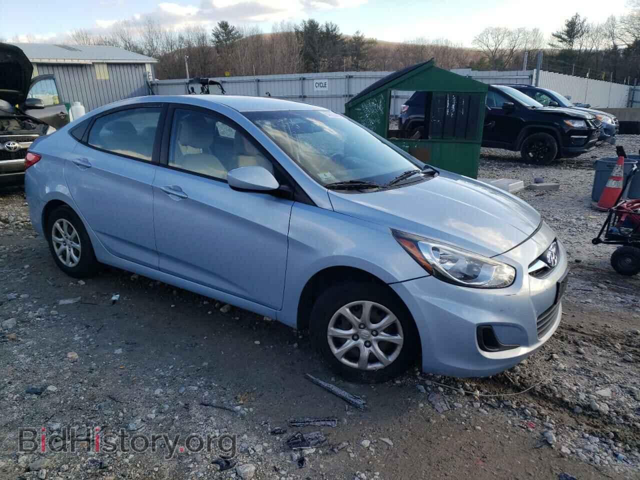 2014 HYUNDAI ACCENT - VIN: KMHCT4AE7EU663096 - Фото 4