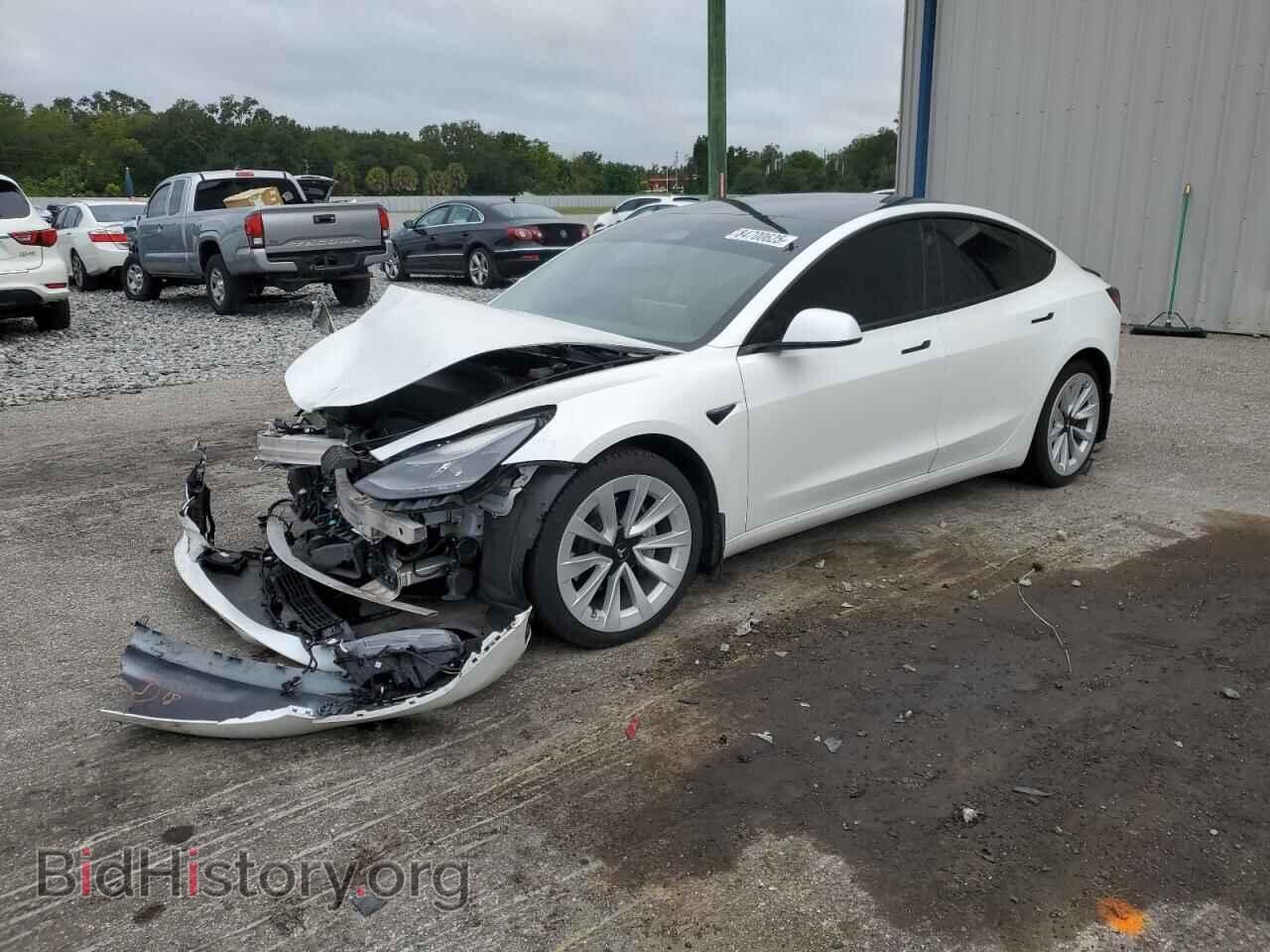 Photo 5YJ3E1EB6MF035437 - TESLA MODEL 3 2021