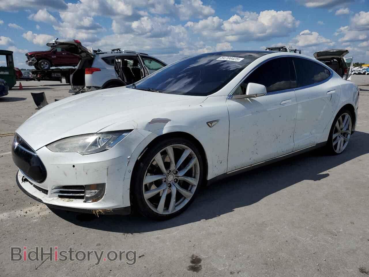 Photo 5YJSA1H14EFP60708 - TESLA MODEL S 2014