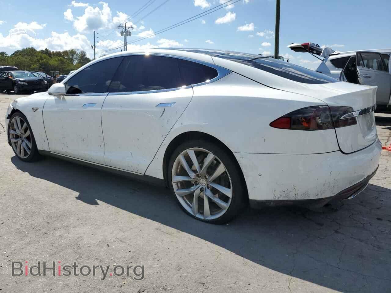 2014 TESLA MODEL S - VIN: 5YJSA1H14EFP60708 - Фото 2