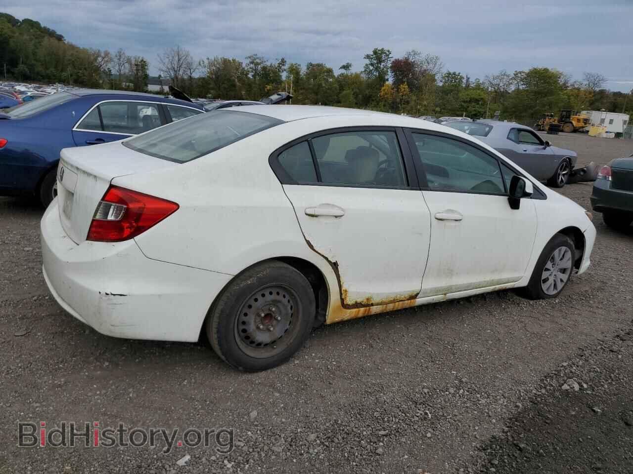 2012 HONDA CIVIC - VIN: JHMFB2F51CS002222 - Фото 3