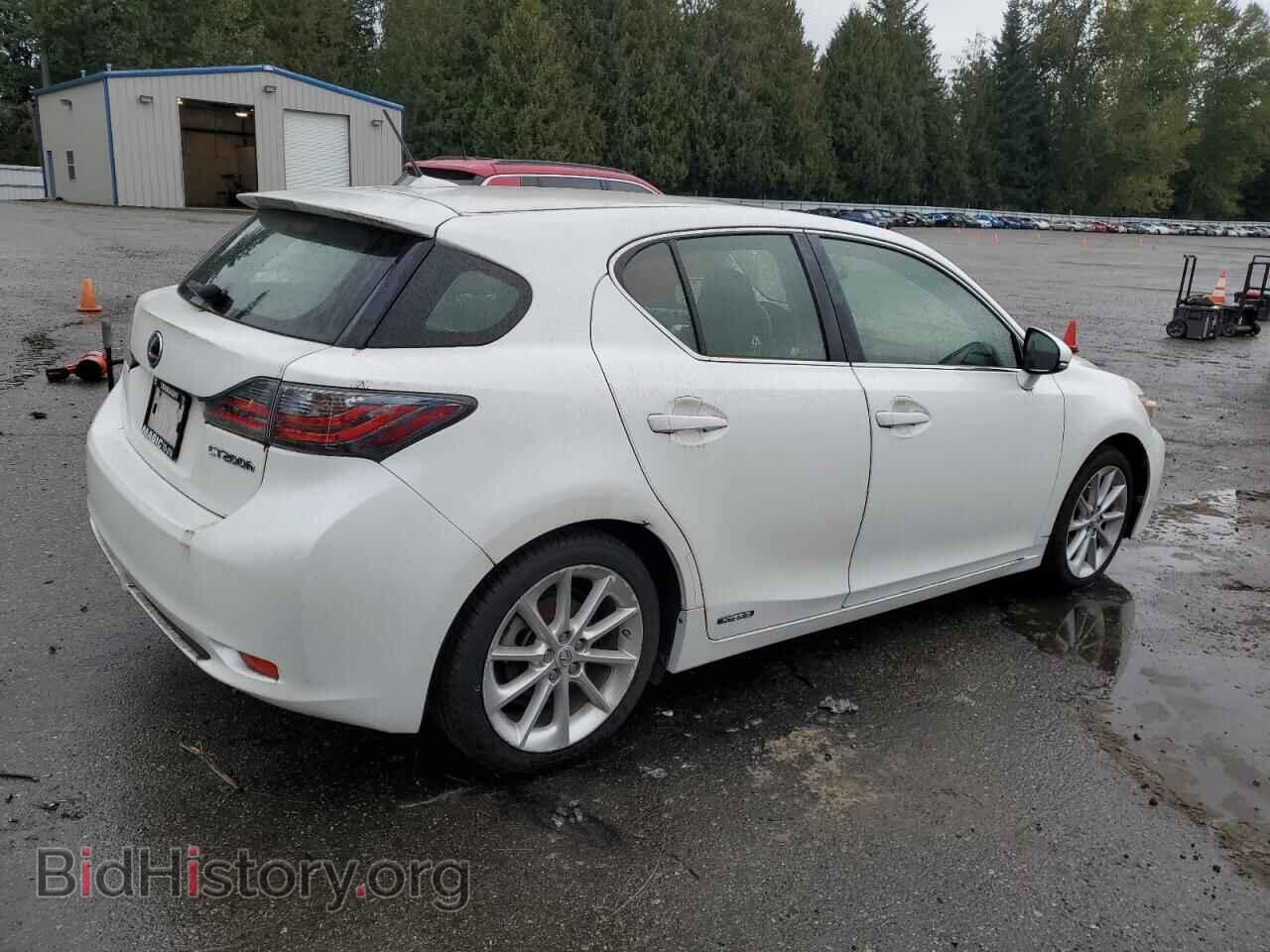 2012 LEXUS CT 200 - VIN: JTHKD5BH4C2070007 - Фото 3