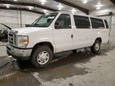 2011 Ford ALL MODELS E350 Super Duty Wagon, белый — VIN 1FBSS3BL8BDB07454, Copart