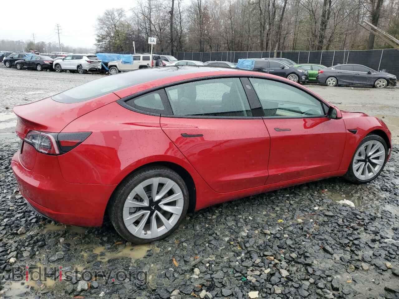 2022 TESLA MODEL 3 - VIN: 5YJ3E1EA6NF370433 - Photo 3