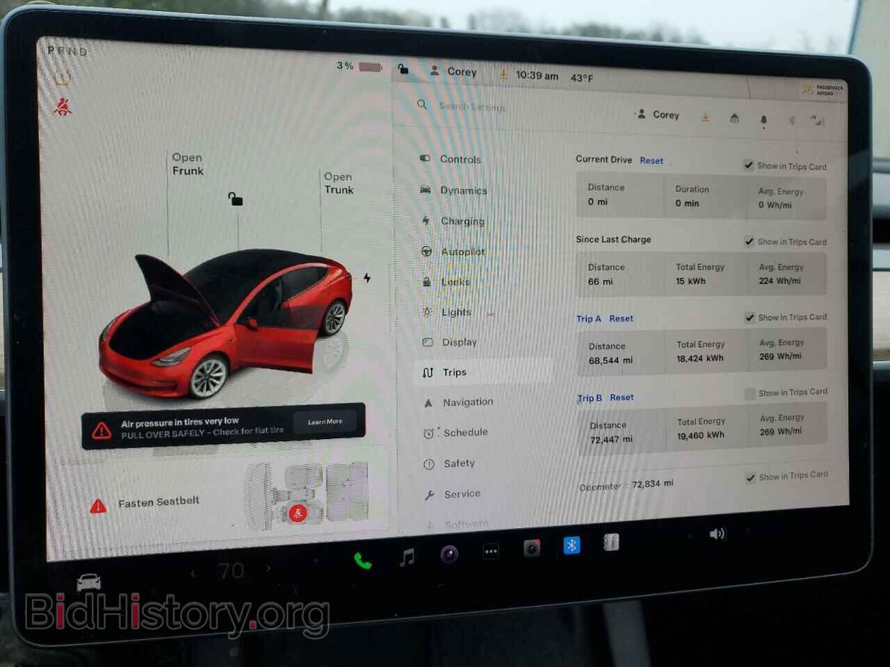 2022 TESLA MODEL 3 - VIN: 5YJ3E1EA6NF370433 - Photo 9
