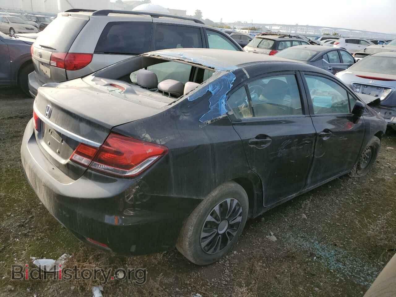 2014 HONDA CIVIC - VIN: 19XFB2F58EE205681 - Фото 3