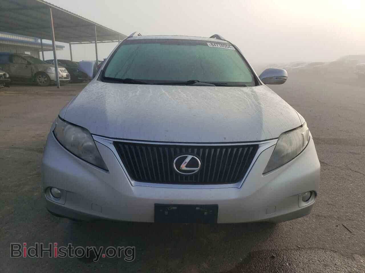 2011 LEXUS RX350 - VIN: 2T2BK1BAXBC096237 - Фото 5