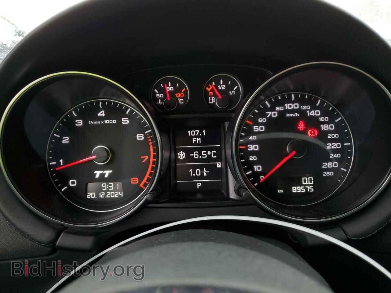 2012 AUDI TT - VIN: TRUBFAFKXC1009458 - Фото 9