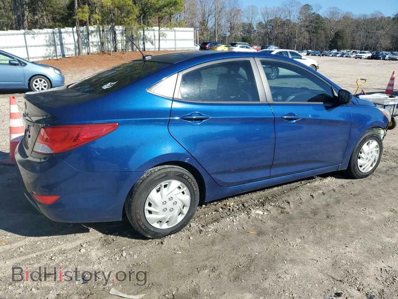 2015 HYUNDAI ACCENT - VIN: KMHCT4AEXFU839009 - Фото 3