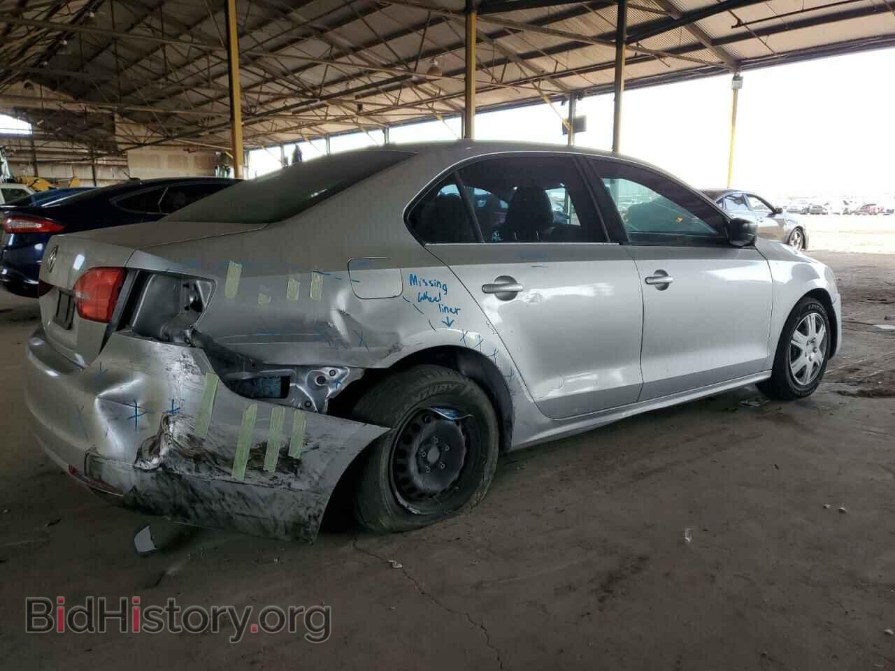 2014 VOLKSWAGEN JETTA - VIN: 3VW2K7AJXEM243271 - Фото 3