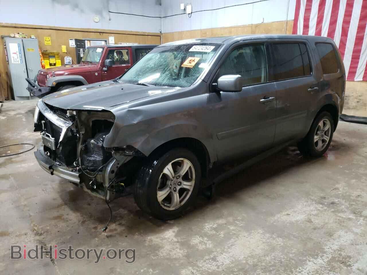 Фотография 5FNYF4H50DB068492 - HONDA PILOT 2013