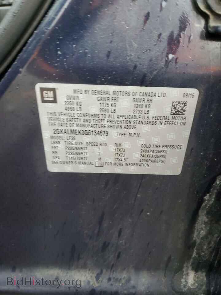 2016 GMC TERRAIN - VIN: 2GKALMEK3G6134679 - Photo 12