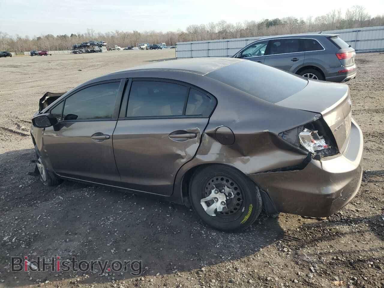 2012 HONDA CIVIC - VIN: 2HGFB2F54CH530282 - Фото 2