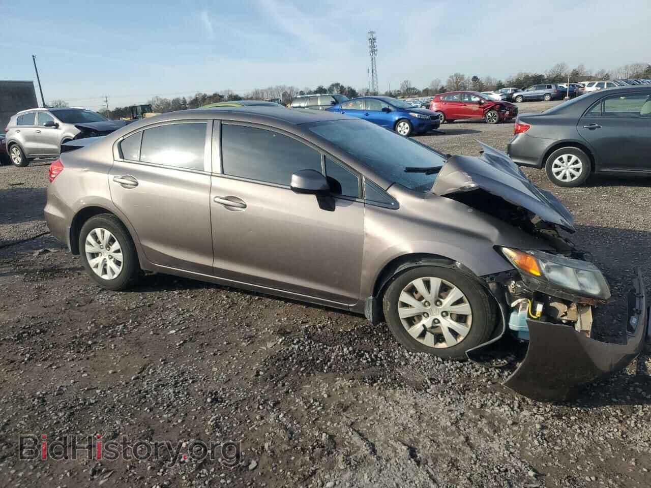 2012 HONDA CIVIC - VIN: 2HGFB2F54CH530282 - Фото 4