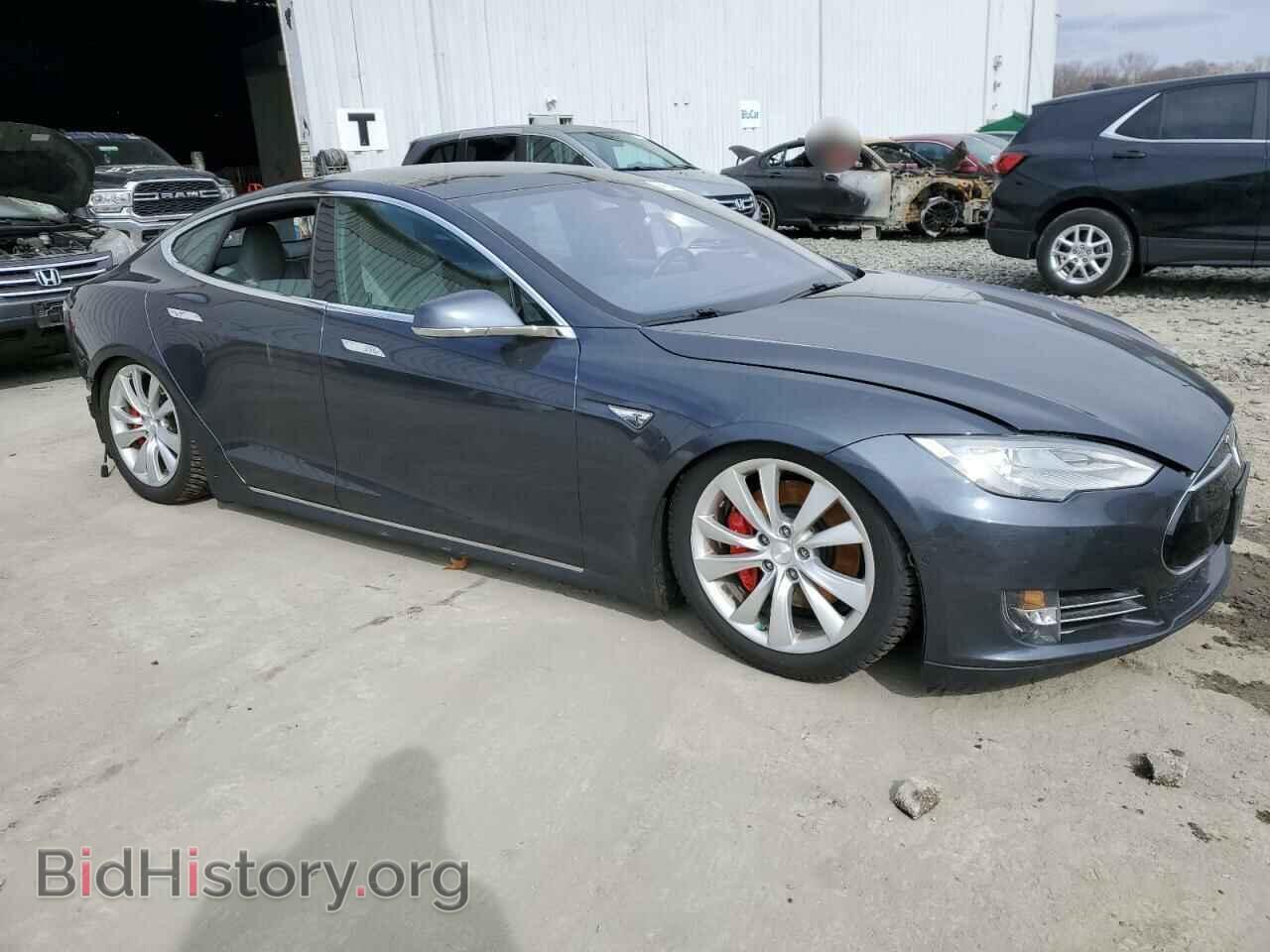 2015 TESLA MODEL S - VIN: 5YJSA1H4XFF096717 - Фото 4