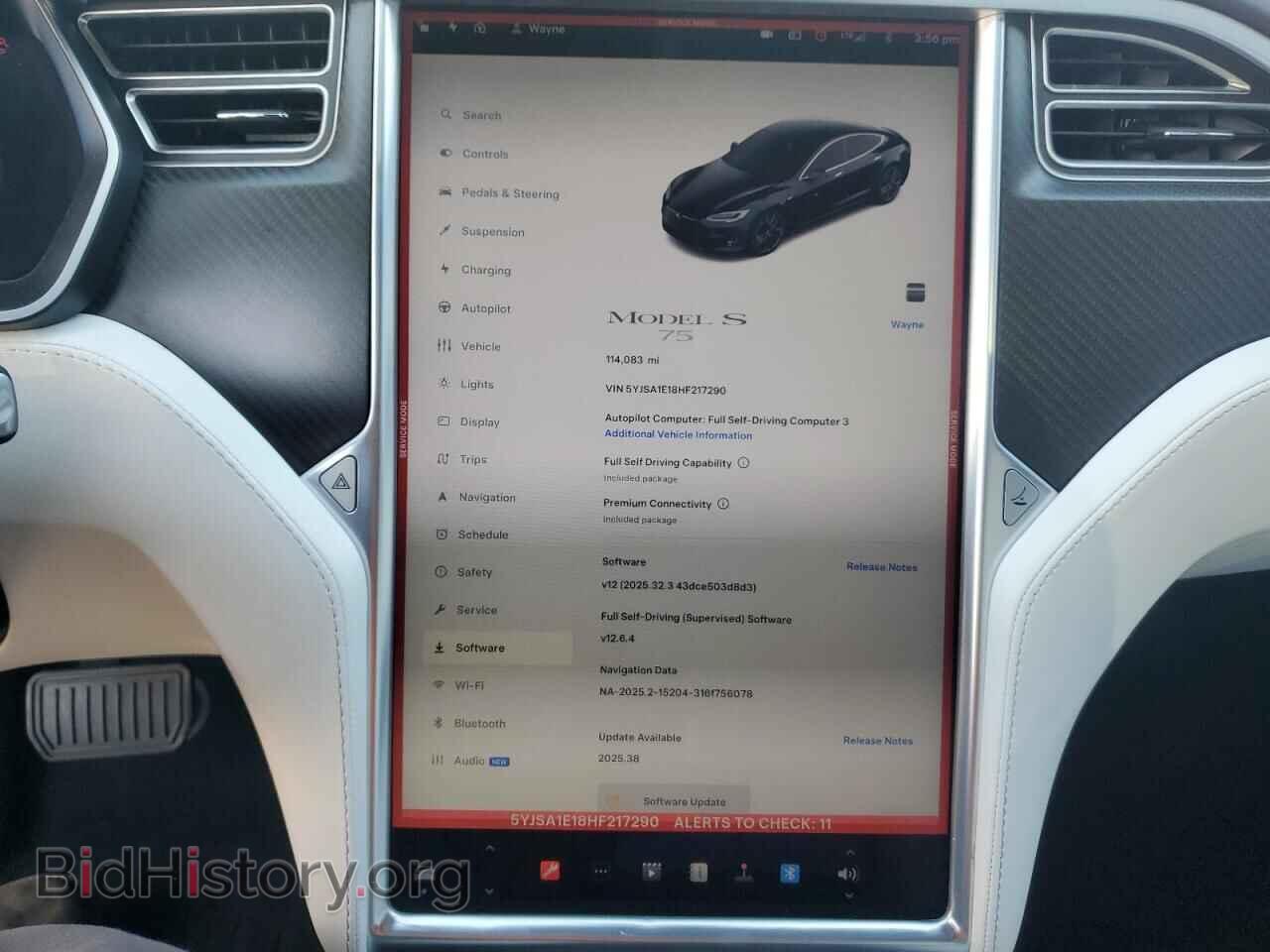 2017 TESLA MODEL S - VIN: 5YJSA1E18HF217290 - Photo 9