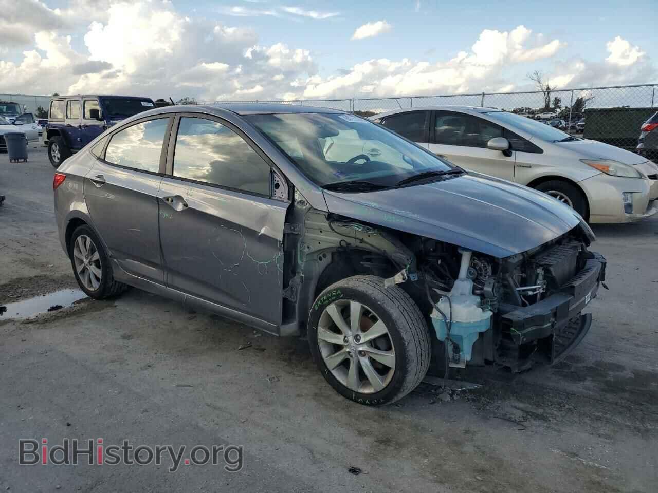 2014 HYUNDAI ACCENT - VIN: KMHCU4AE2EU719121 - Фото 4