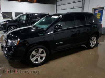 2014 Jeep COMPASS Latitude, black — VIN 1C4NJCEA1ED676642, Copart