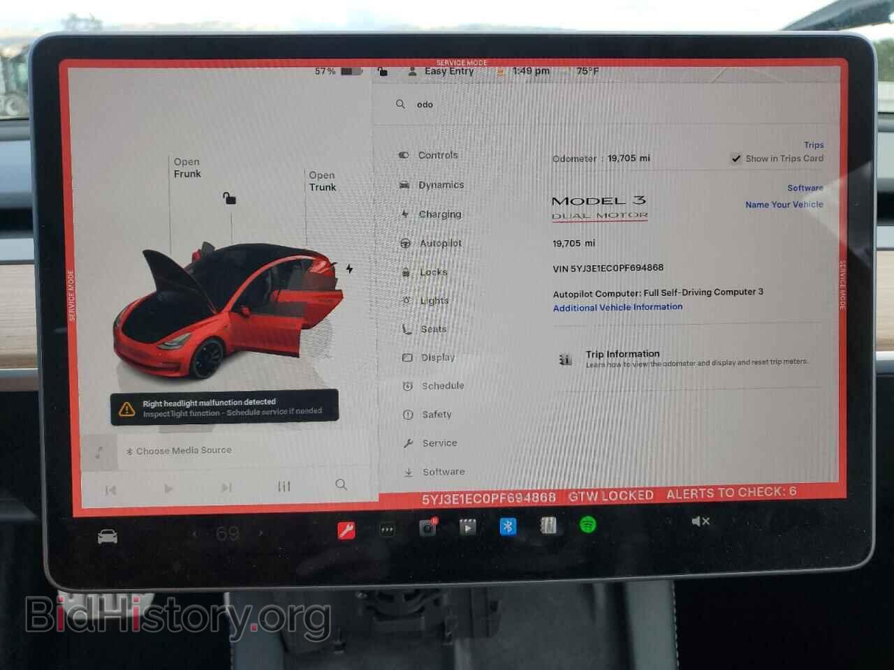 2023 TESLA MODEL 3 - VIN: 5YJ3E1EC0PF694868 - Photo 9
