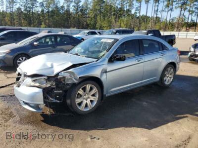 2012 Chrysler 200 Touring, синий — VIN 1C3CCBBG4CN144222, Copart
