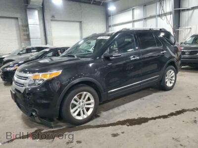 2013 Ford EXPLORER XLT, black — VIN 1FM5K8D80DGC15028, Copart