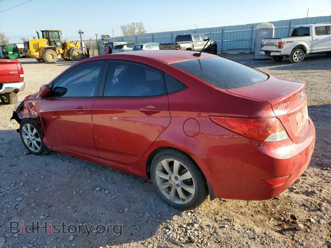 2014 HYUNDAI ACCENT - VIN: KMHCU4AE8EU761678 - Фото 2