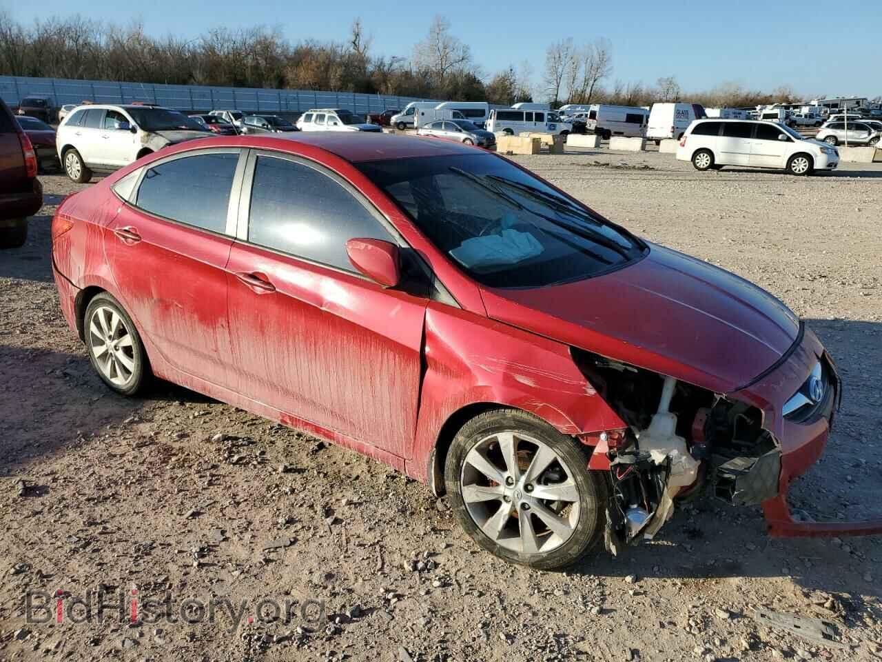2014 HYUNDAI ACCENT - VIN: KMHCU4AE8EU761678 - Фото 4