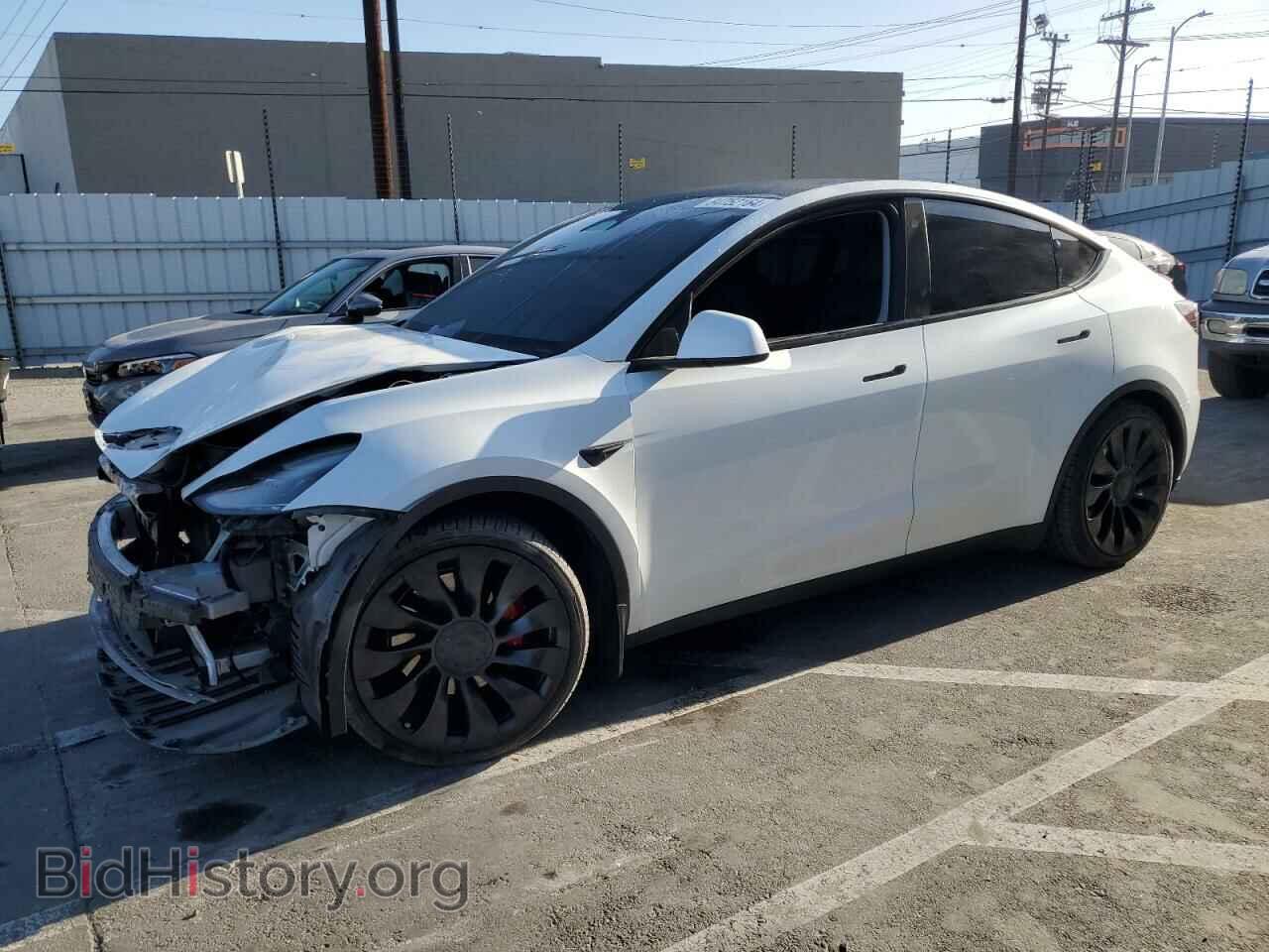 Фотография 7SAYGDEF8NF484482 - TESLA MODEL Y 2022