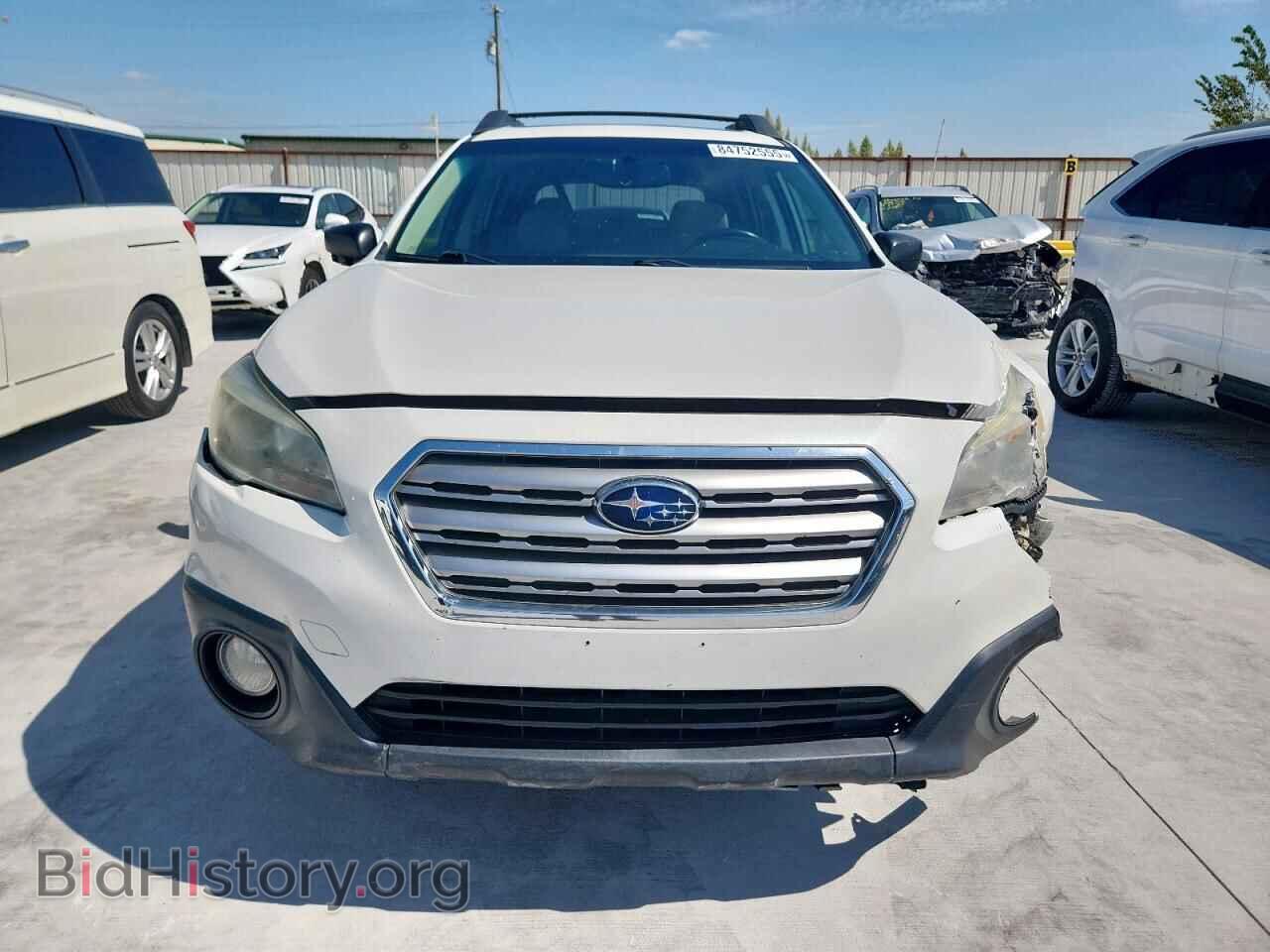 2016 SUBARU OUTBACK - VIN: 4S4BSBDC6G3331186 - Фото 5