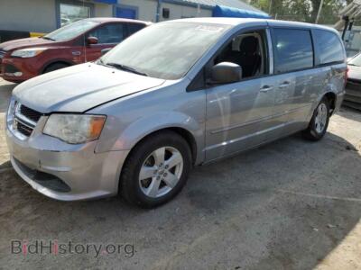 2014 Dodge CARAVAN SE, серый — VIN 2C4RDGBG0ER218886, Copart