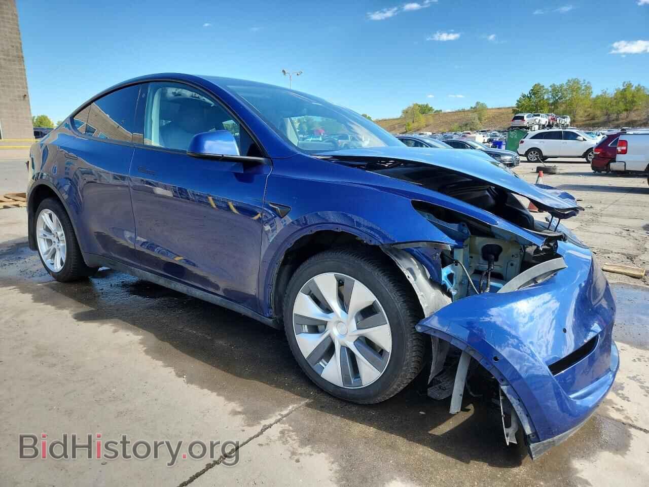 2022 TESLA MODEL Y - VIN: 7SAYGDEE2NF371277 - Фото 4