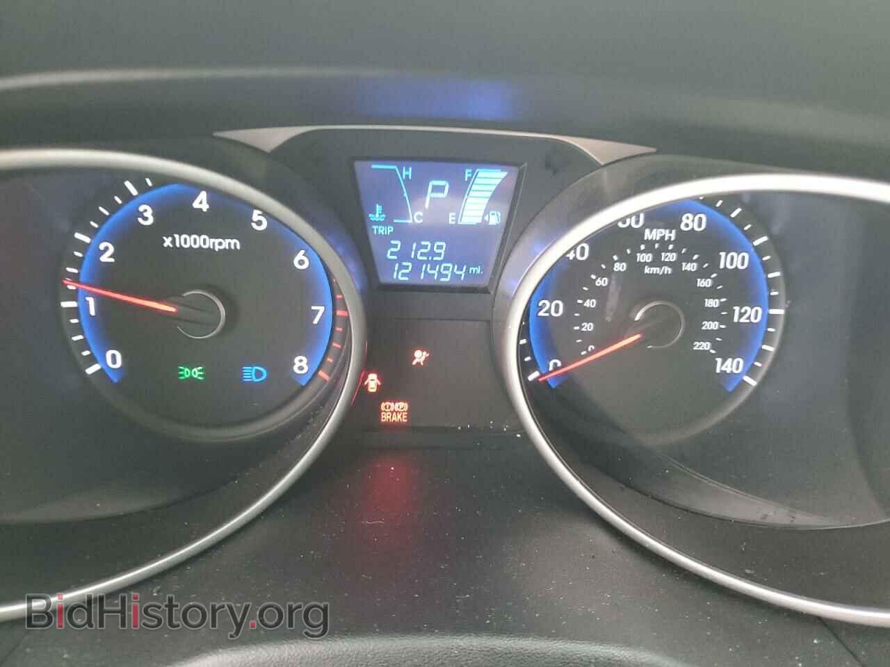 2013 HYUNDAI TUCSON - VIN: KM8JUCAC7DU643992 - Фото 9