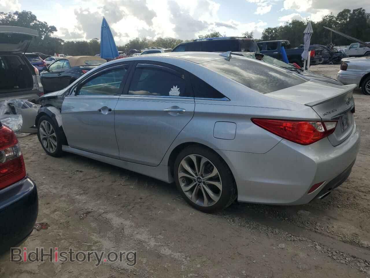 2014 HYUNDAI SONATA - VIN: 5NPEC4AC0EH856843 - Фото 2