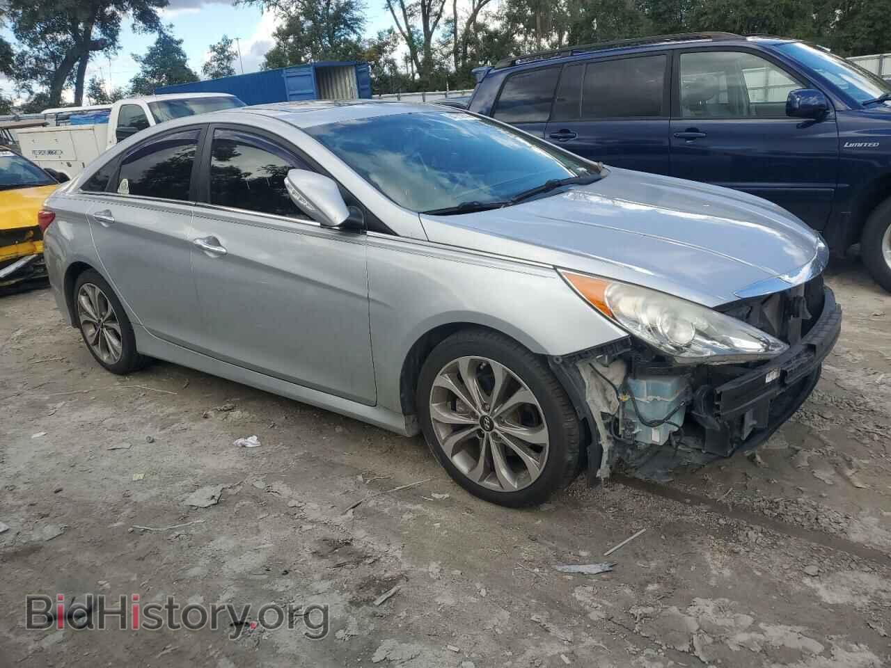 2014 HYUNDAI SONATA - VIN: 5NPEC4AC0EH856843 - Фото 4