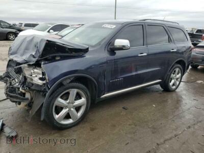 2013 Dodge DURANGO Citadel, синий — VIN 1C4RDHEGXDC687475, Copart