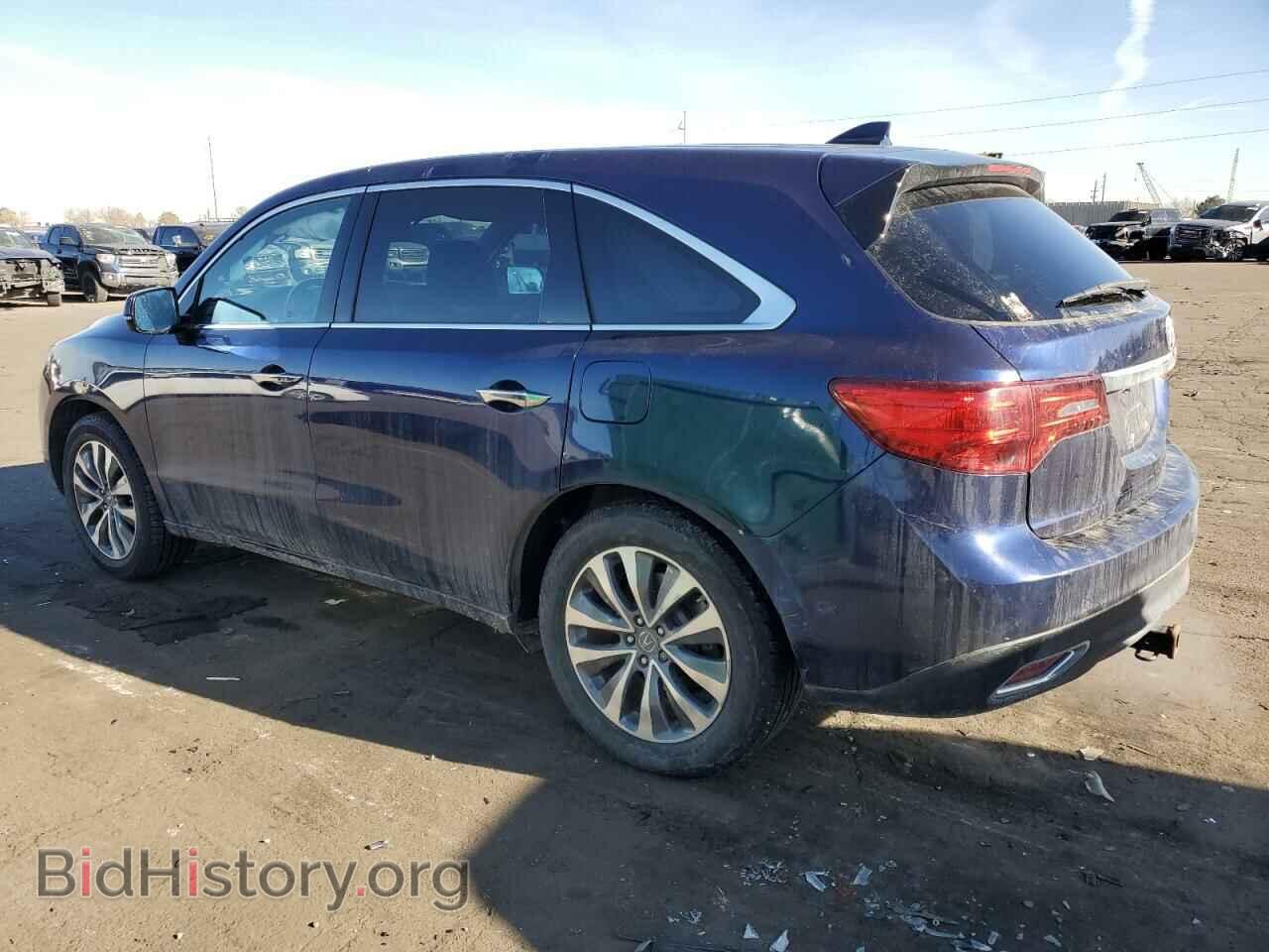 2014 ACURA MDX - VIN: 5FRYD4H49EB009986 - Фото 2