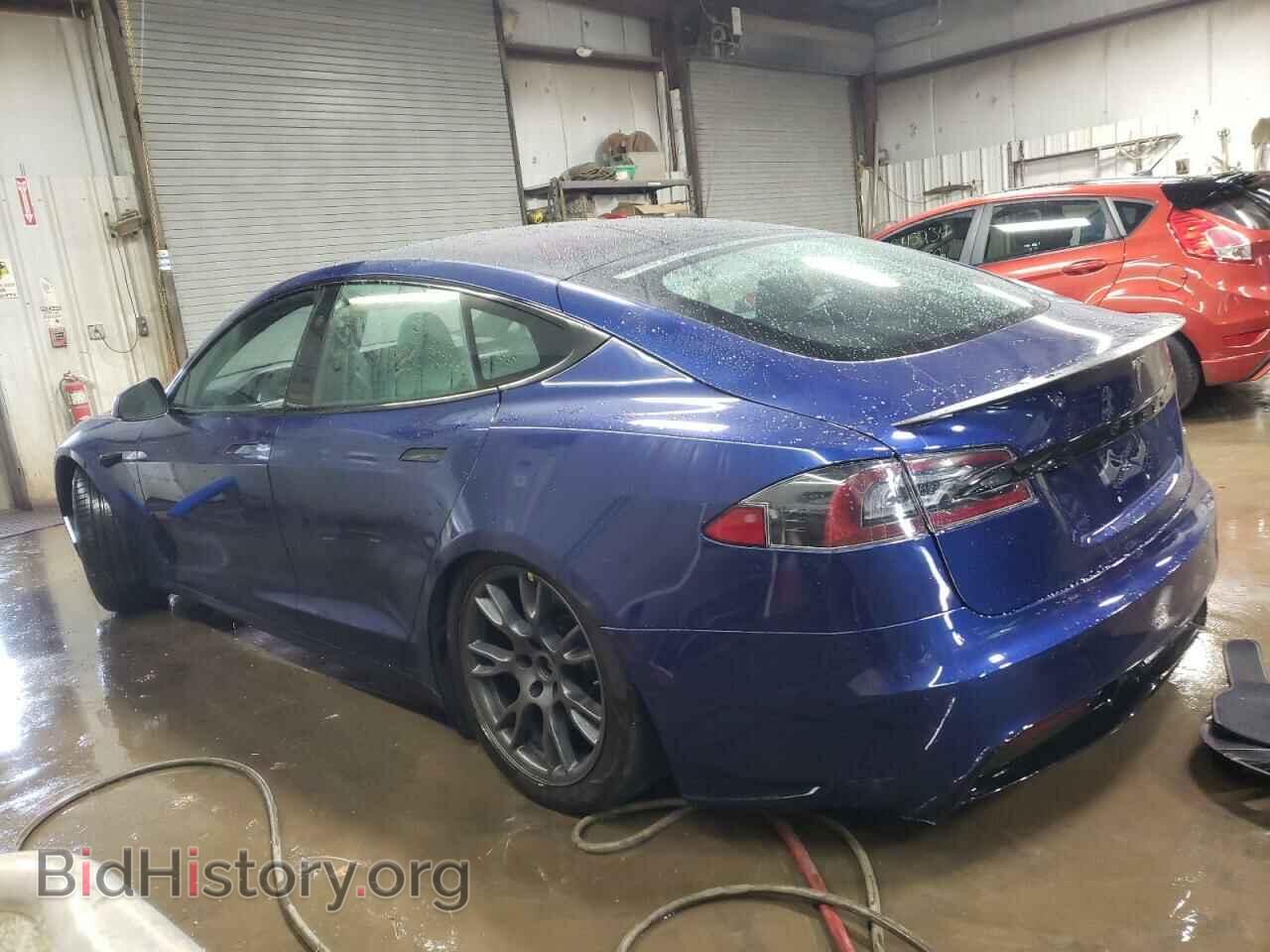 2021 TESLA MODEL S - VIN: 5YJSA1E61MF439028 - Фото 2