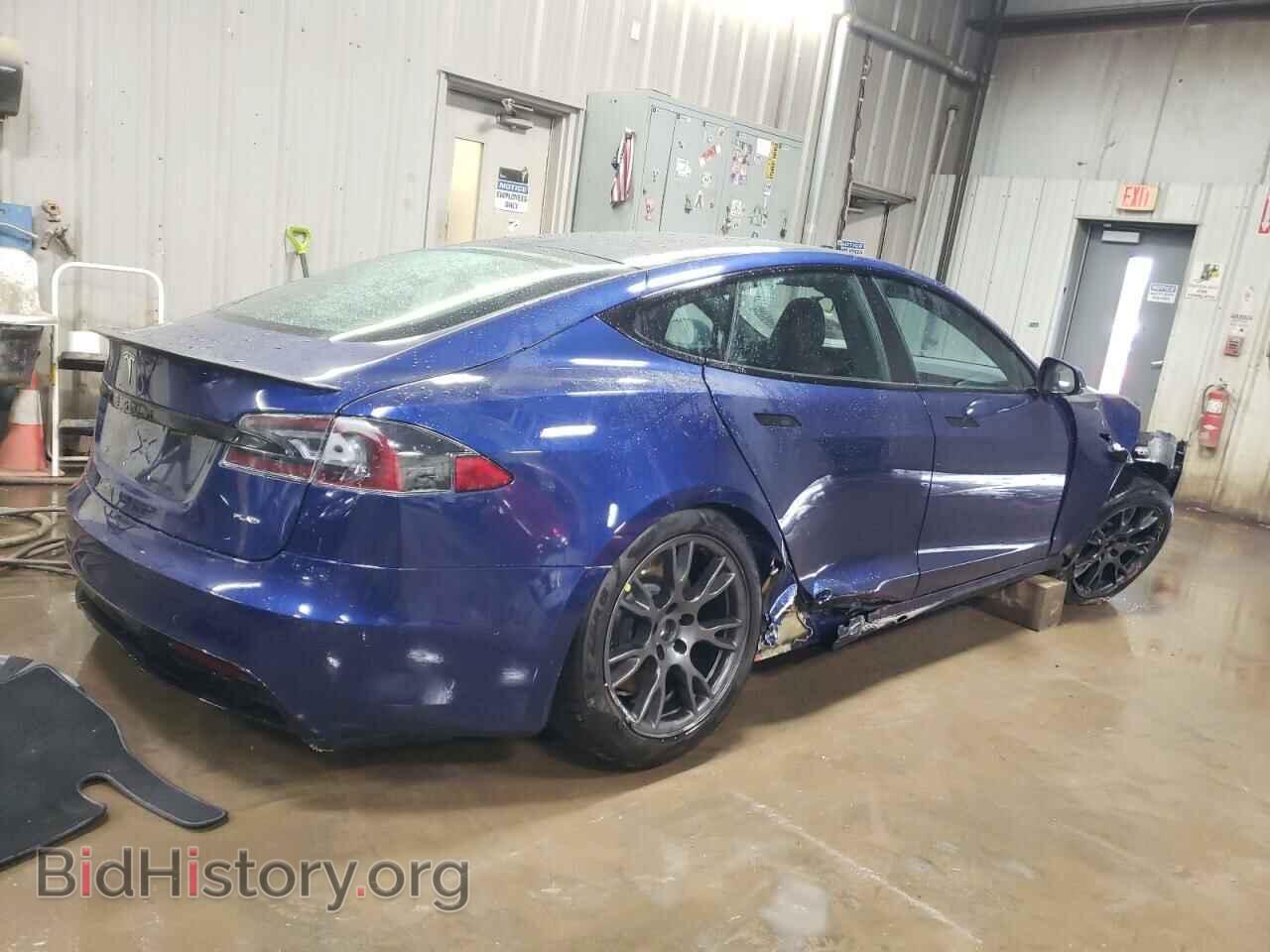 2021 TESLA MODEL S - VIN: 5YJSA1E61MF439028 - Фото 3
