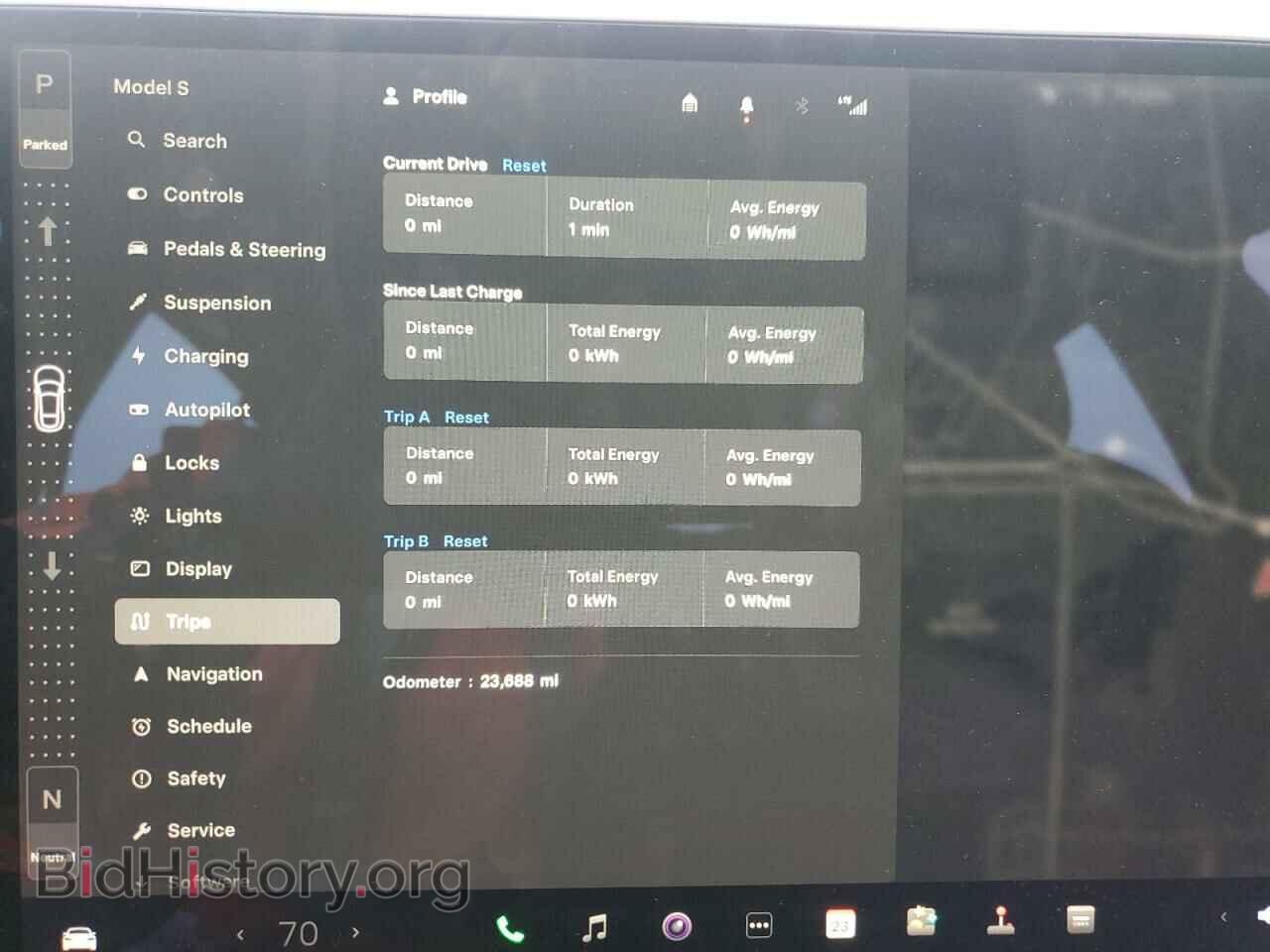 2021 TESLA MODEL S - VIN: 5YJSA1E61MF439028 - Фото 9