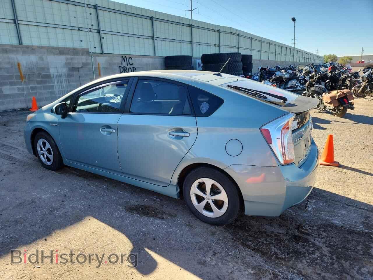 2012 TOYOTA PRIUS - VIN: JTDKN3DU4C5393338 - Фото 2