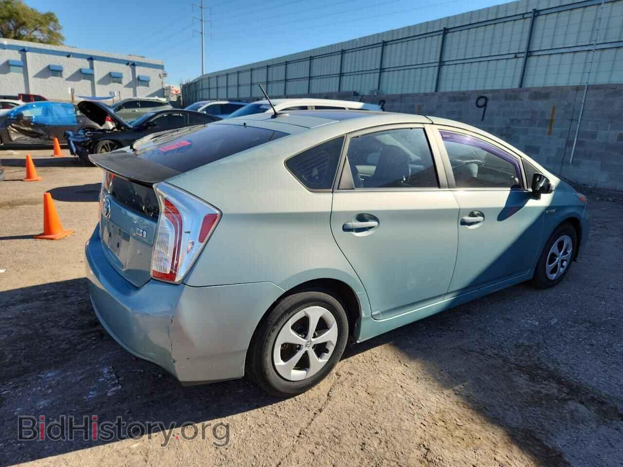 2012 TOYOTA PRIUS - VIN: JTDKN3DU4C5393338 - Фото 3
