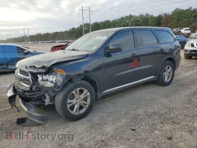2013 Dodge DURANGO SXT, black — VIN 1C4RDHAGXDC669595, Copart