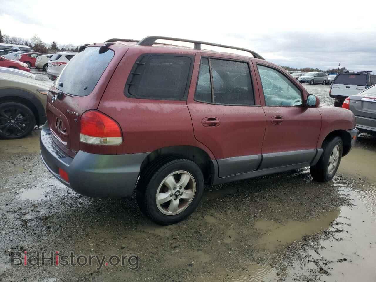 2005 HYUNDAI SANTA FE - VIN: KM8SC73D75U962816 - Фото 3