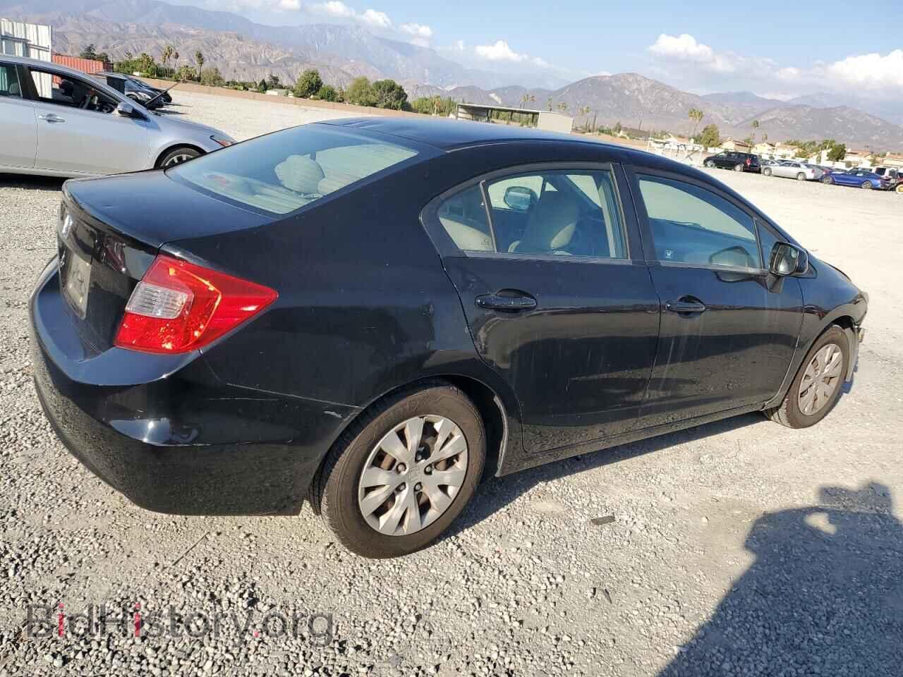 2012 HONDA CIVIC - VIN: 19XFB2F52CE301139 - Фото 3