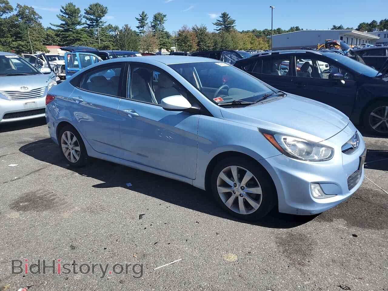 2012 HYUNDAI ACCENT - VIN: KMHCU4AE7CU036389 - Фото 4