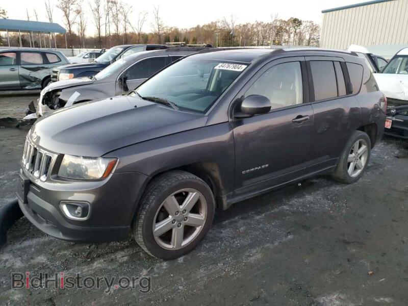2014 Jeep COMPASS Latitude (VIN 1C4NJCEA0ED818396) — фото 1 из 12, Copart, повреждение: передняя часть