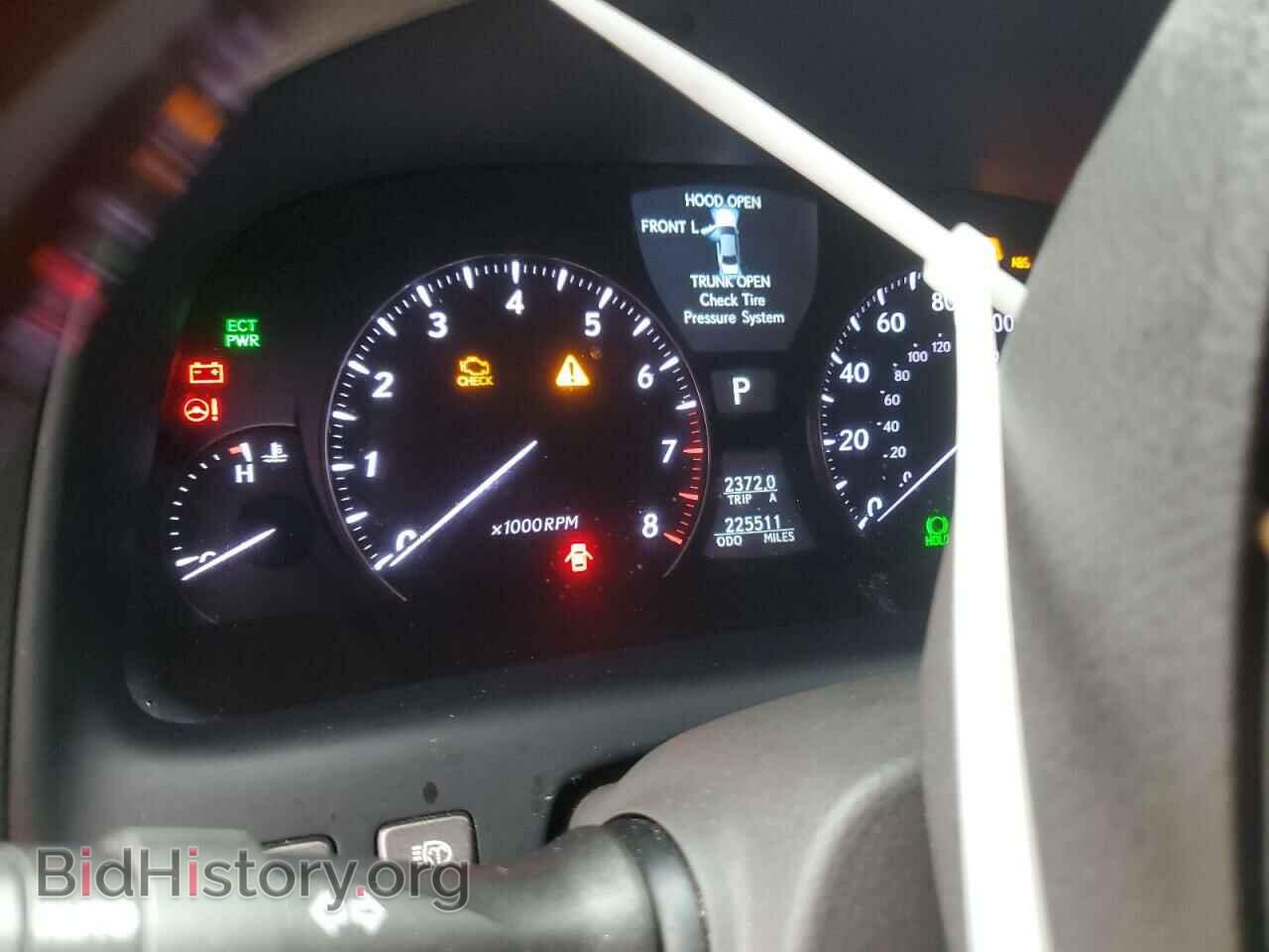 2007 LEXUS LS460 - VIN: JTHBL46F375038143 - Фото 9