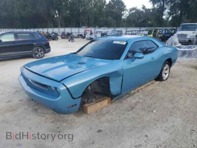 2012 Dodge CHALLENGER SXT, blue — VIN 2C3CDYAG7CH100693, Copart