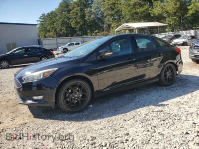 2016 Ford FOCUS SE, черный — VIN 1FADP3F27GL248199, Copart